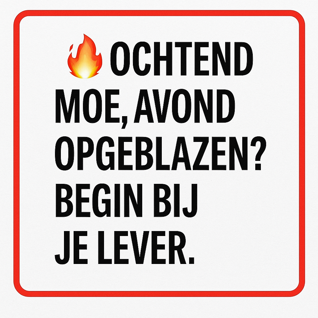 OESTROGEEN-OVERLOAD? GEEF JE LEVER EEN DUWTJE